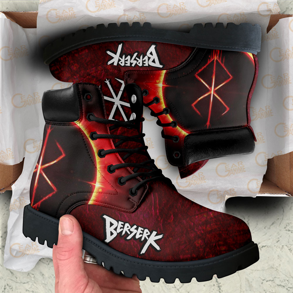 Berserk Brand of Sacrifice Boots Custom Anime Shoes