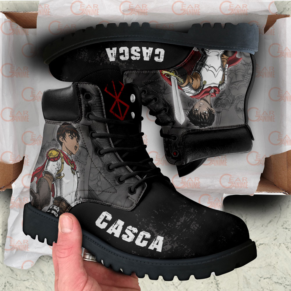 Berserk Casca Boots Custom Anime Shoes
