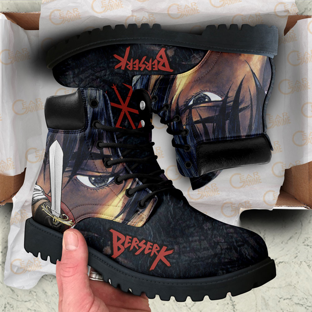 Berserk Casca Boots Custom Anime Shoes