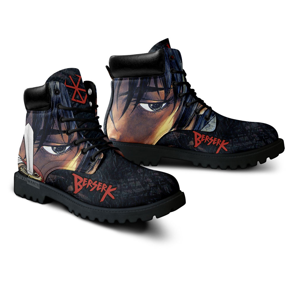 Berserk Casca Boots Custom Anime Shoes
