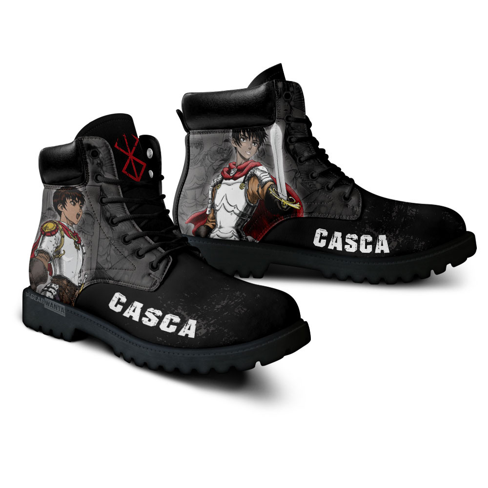 Berserk Casca Boots Custom Anime Shoes