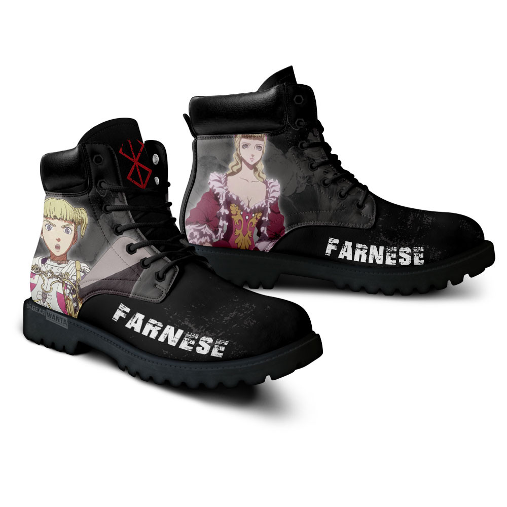 Berserk Farnese de Vandimion Boots Custom Anime Shoes
