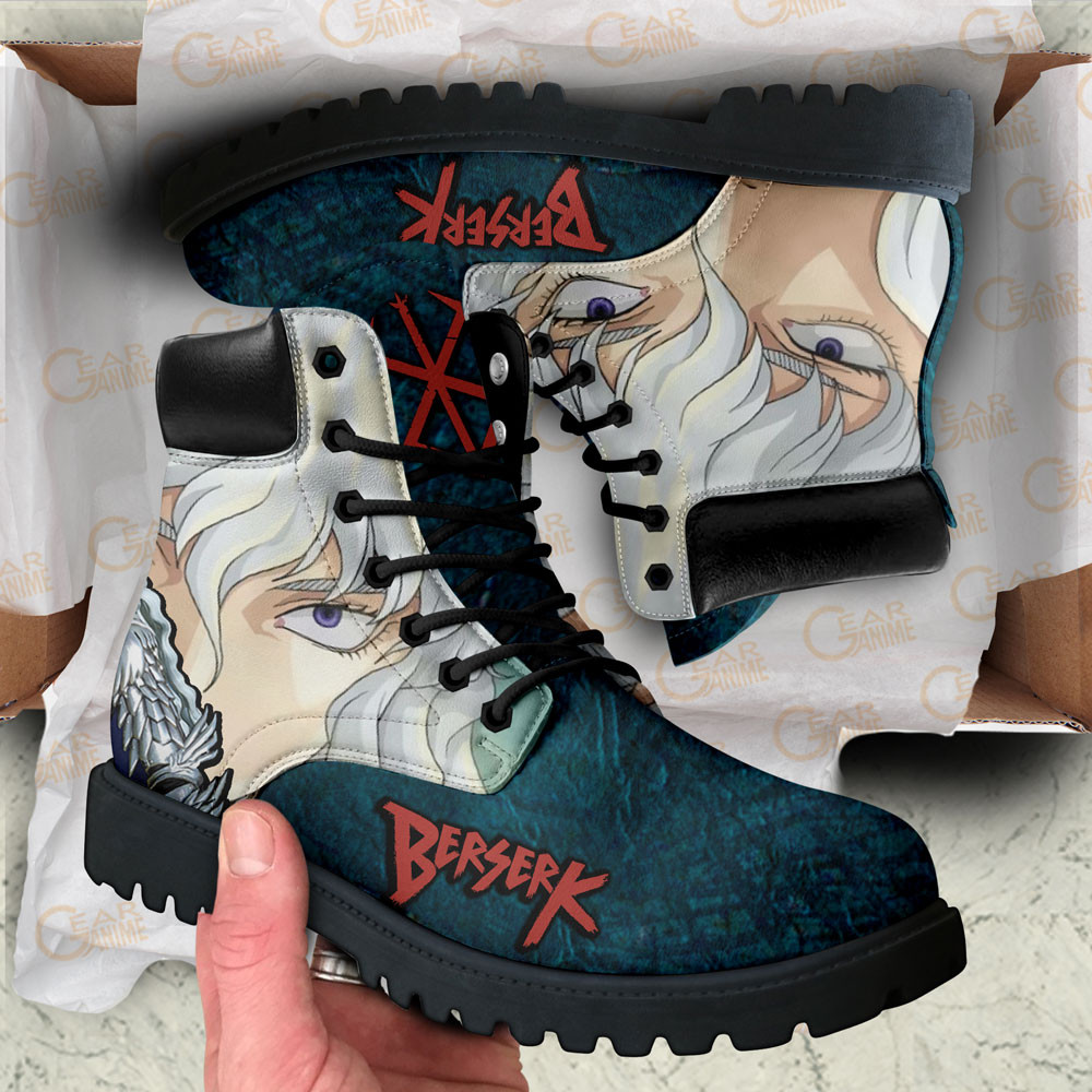 Berserk Griffith Boots Custom Anime Shoes