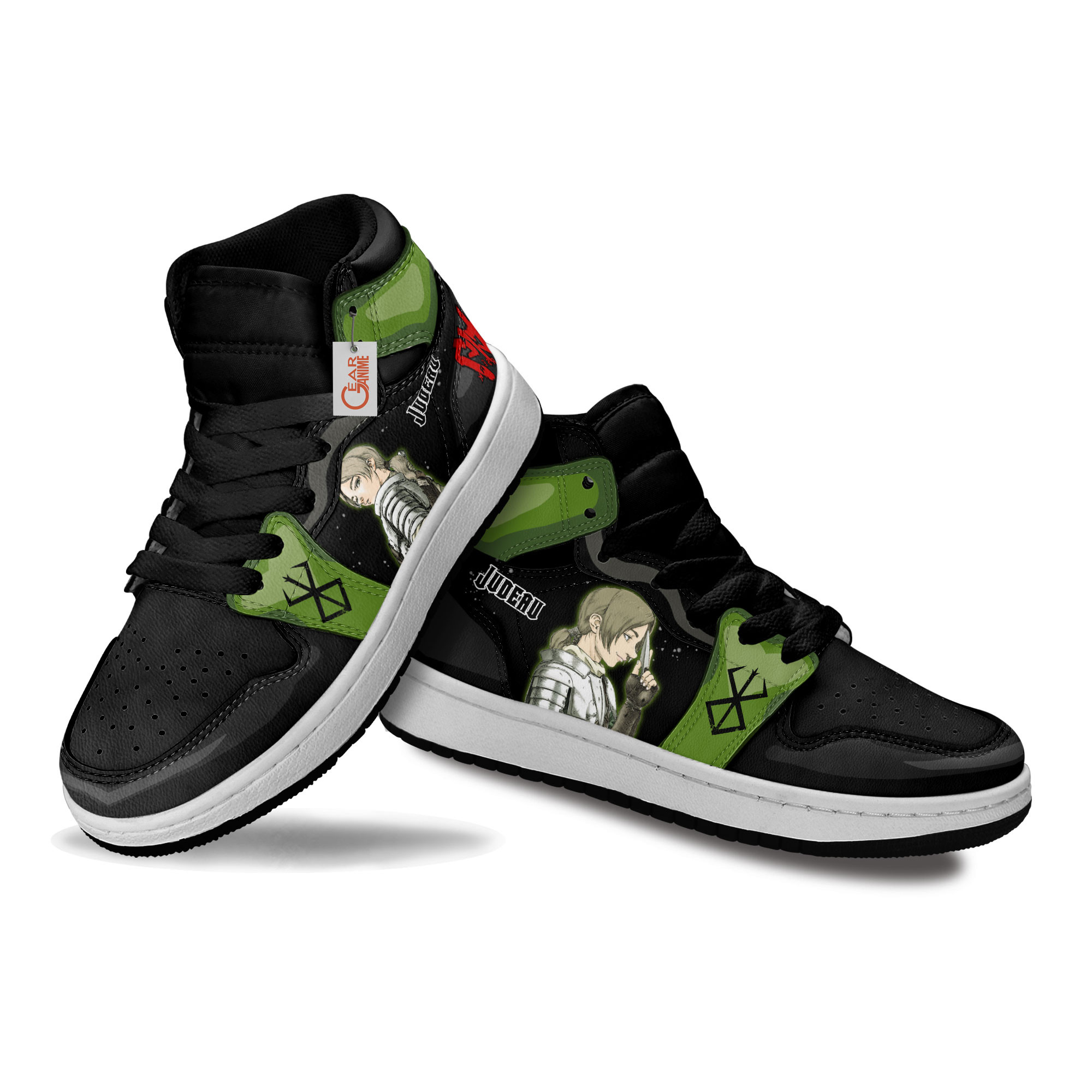 Berserk Judeau Anime Custom Kids Sneakers
