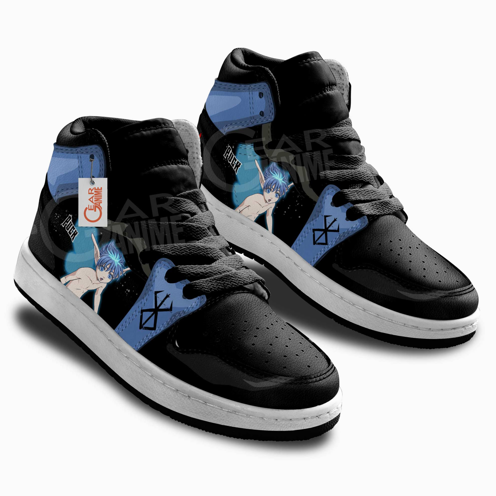 Berserk Puck Anime Custom Kids Sneakers