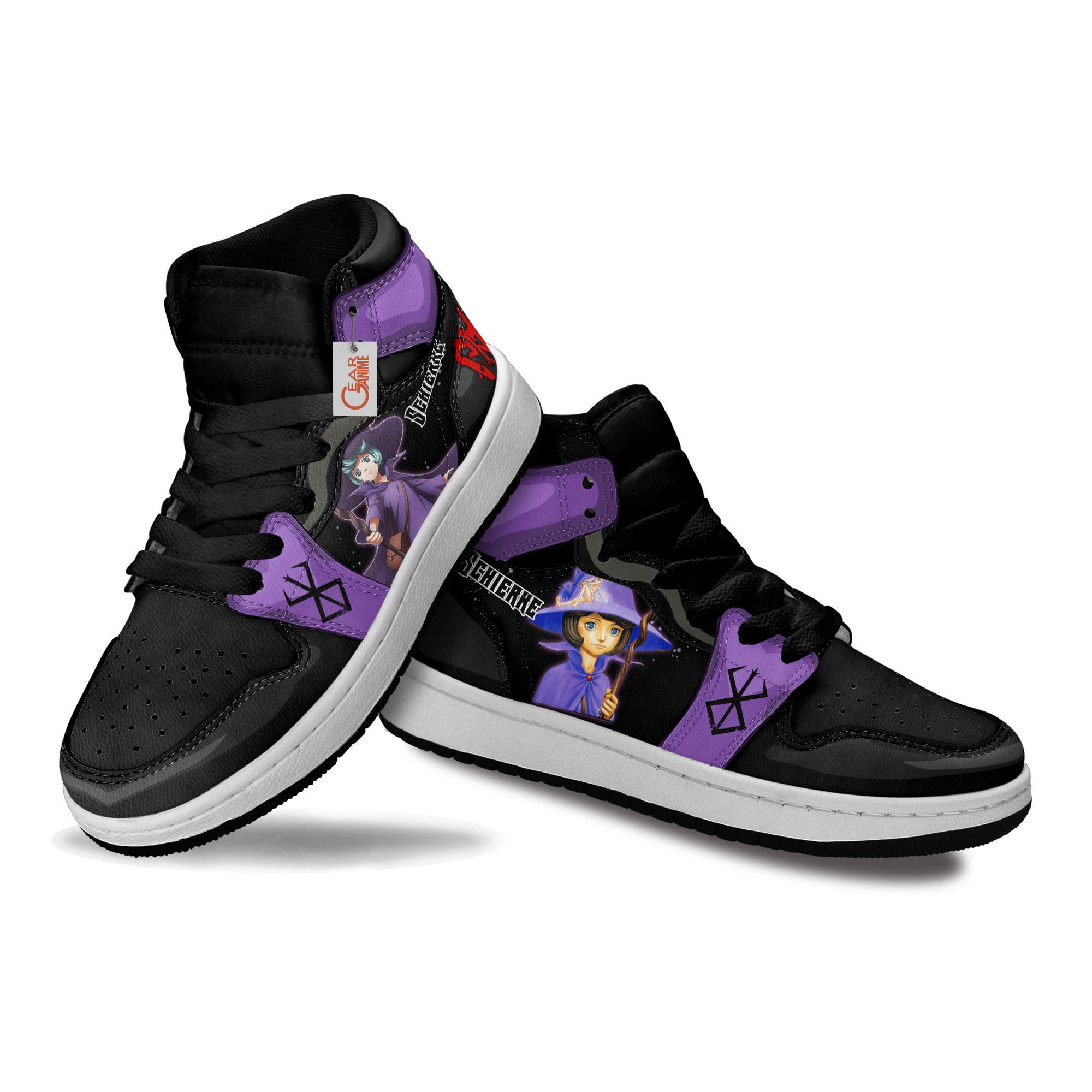 Berserk Schierke Anime Custom Kids Sneakers