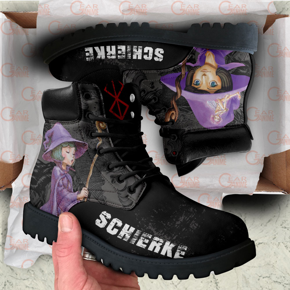 Berserk Schierke Boots Custom Anime Shoes
