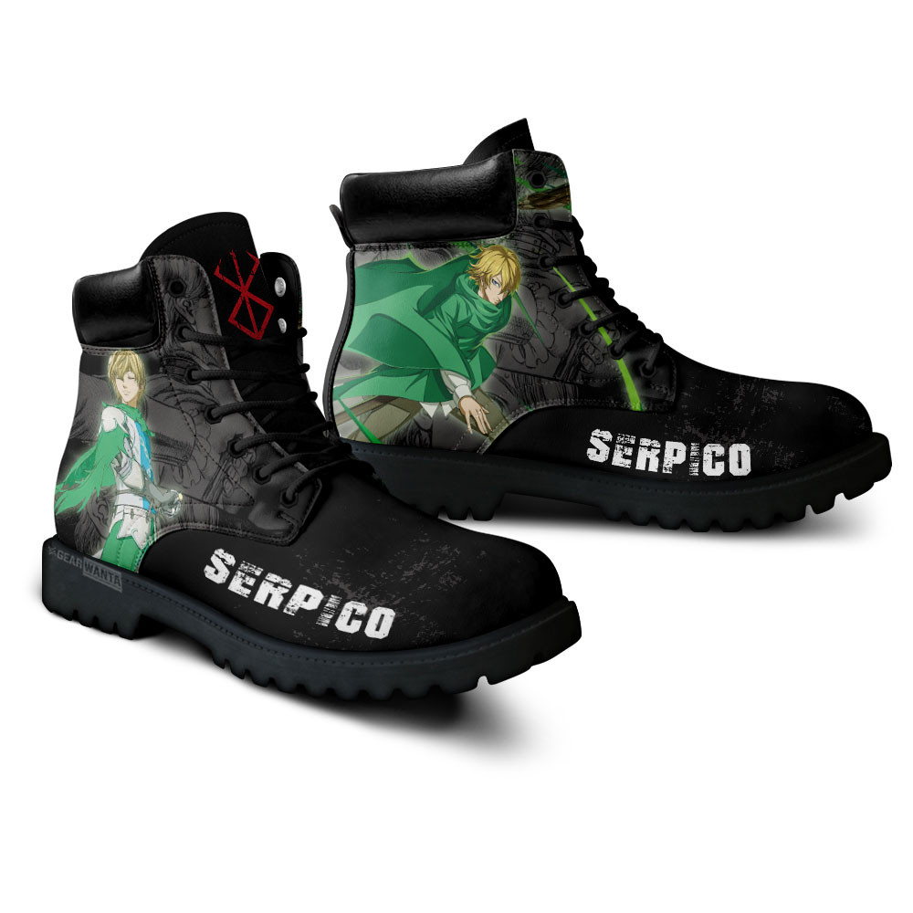 Berserk Serpico Boots Custom Anime Shoes