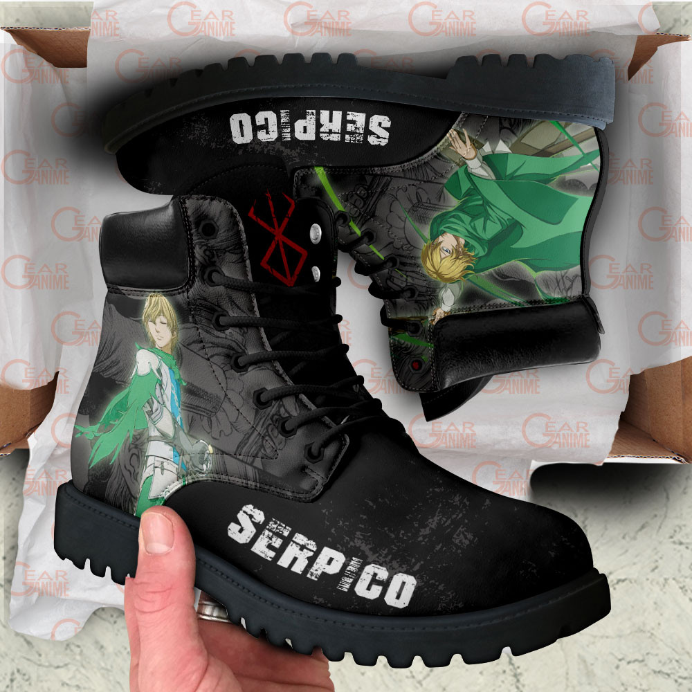 Berserk Serpico Boots Custom Anime Shoes