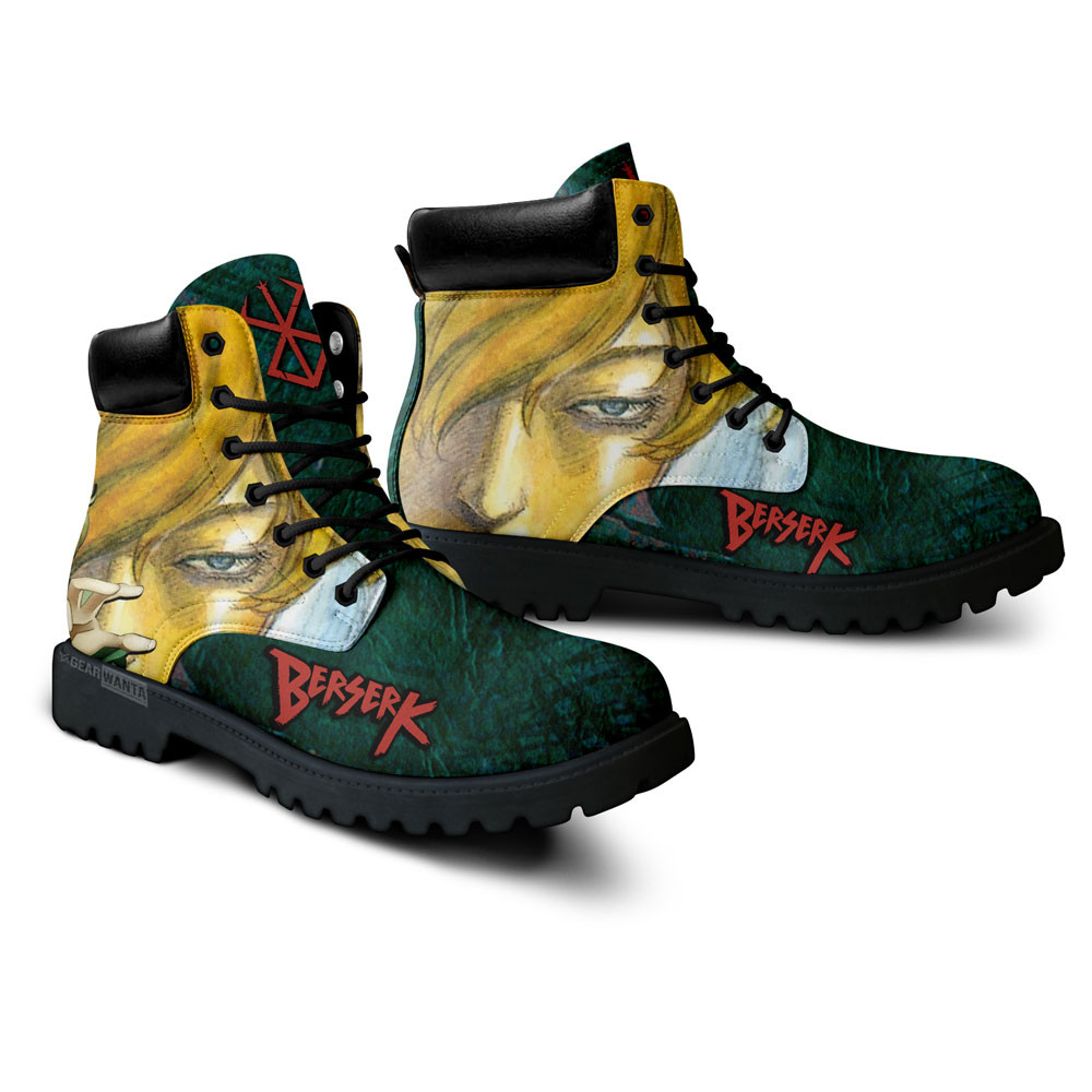 Berserk Serpico Boots Custom Anime Shoes