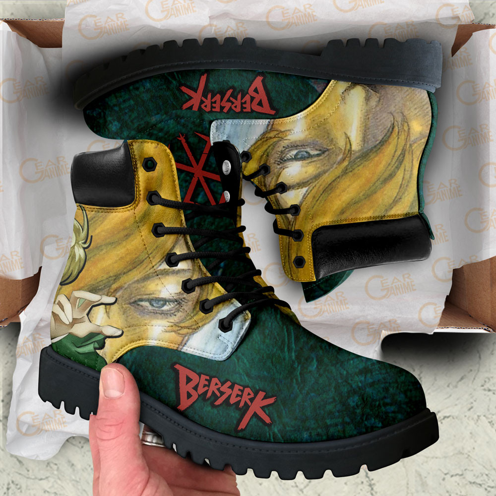 Berserk Serpico Boots Custom Anime Shoes