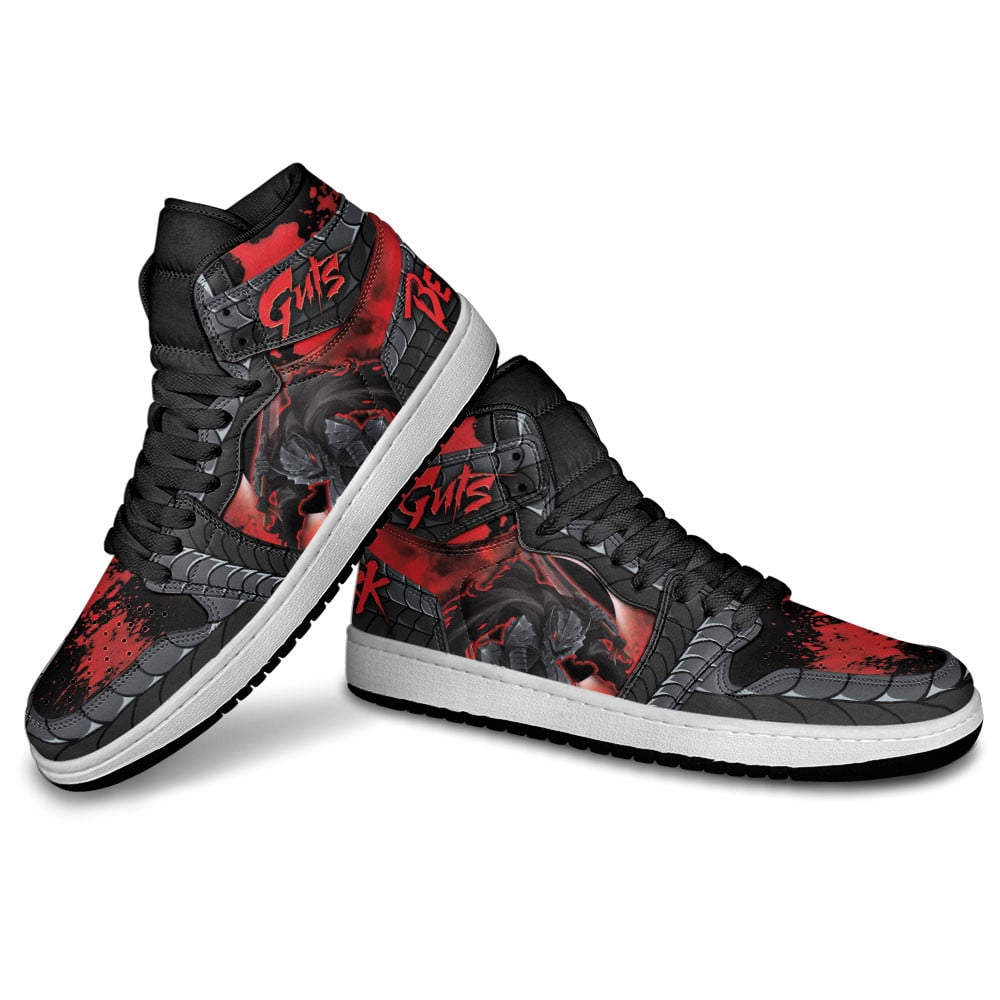 Berserk The Berserker Armor JD Sneakers Shoes, Air Jordan Hightop