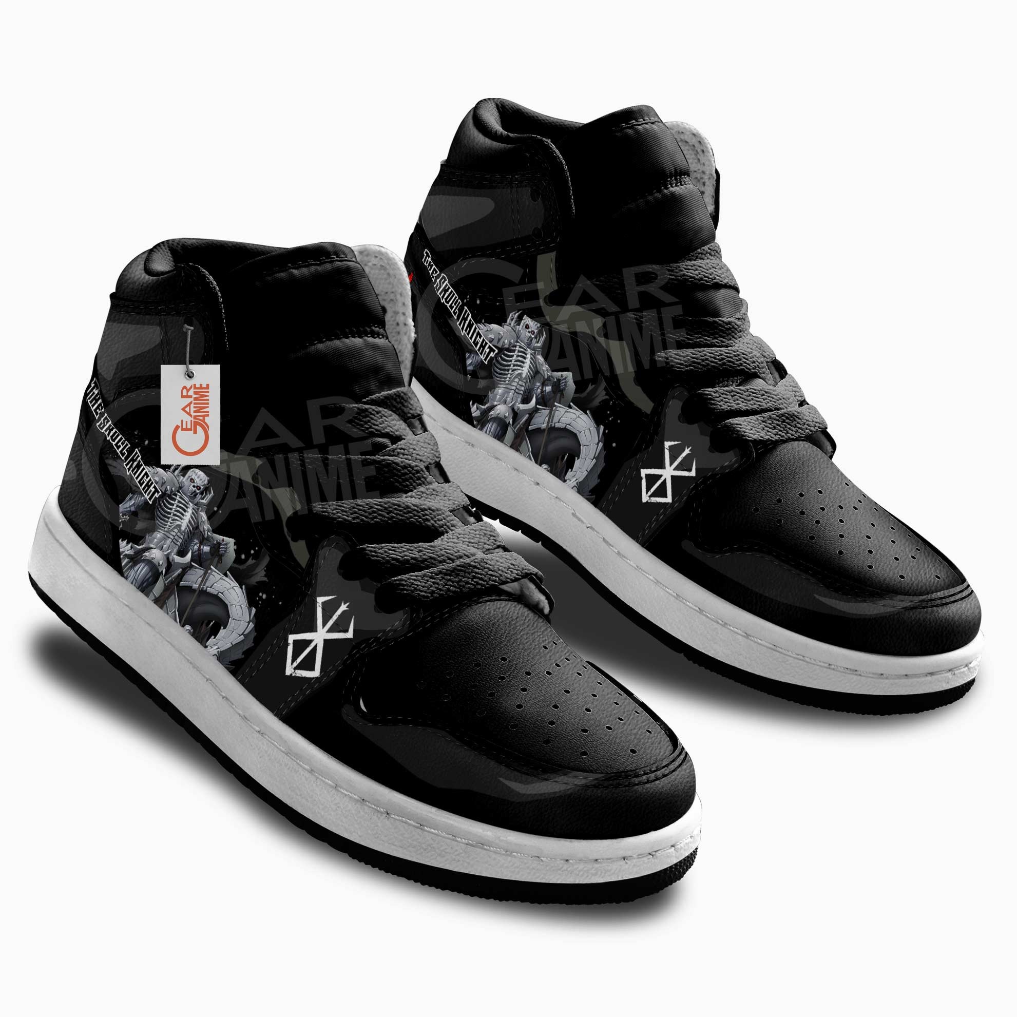 Berserk The Skull Knight Anime Custom Kids Sneakers