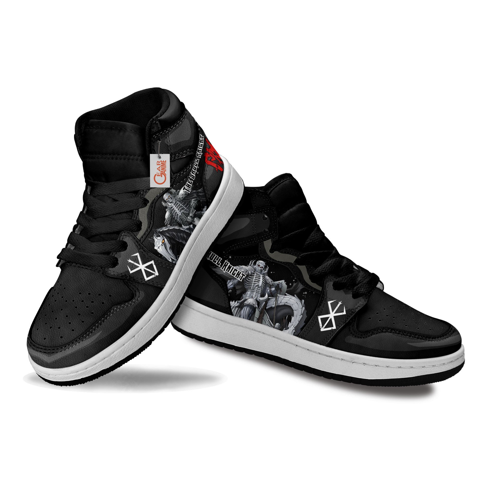 Berserk The Skull Knight Anime Custom Kids Sneakers