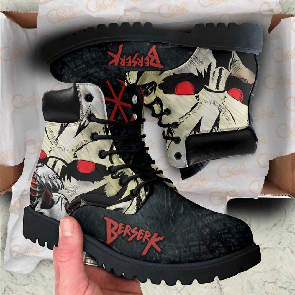Berserk The Skull Knight Boots Custom Anime Shoes