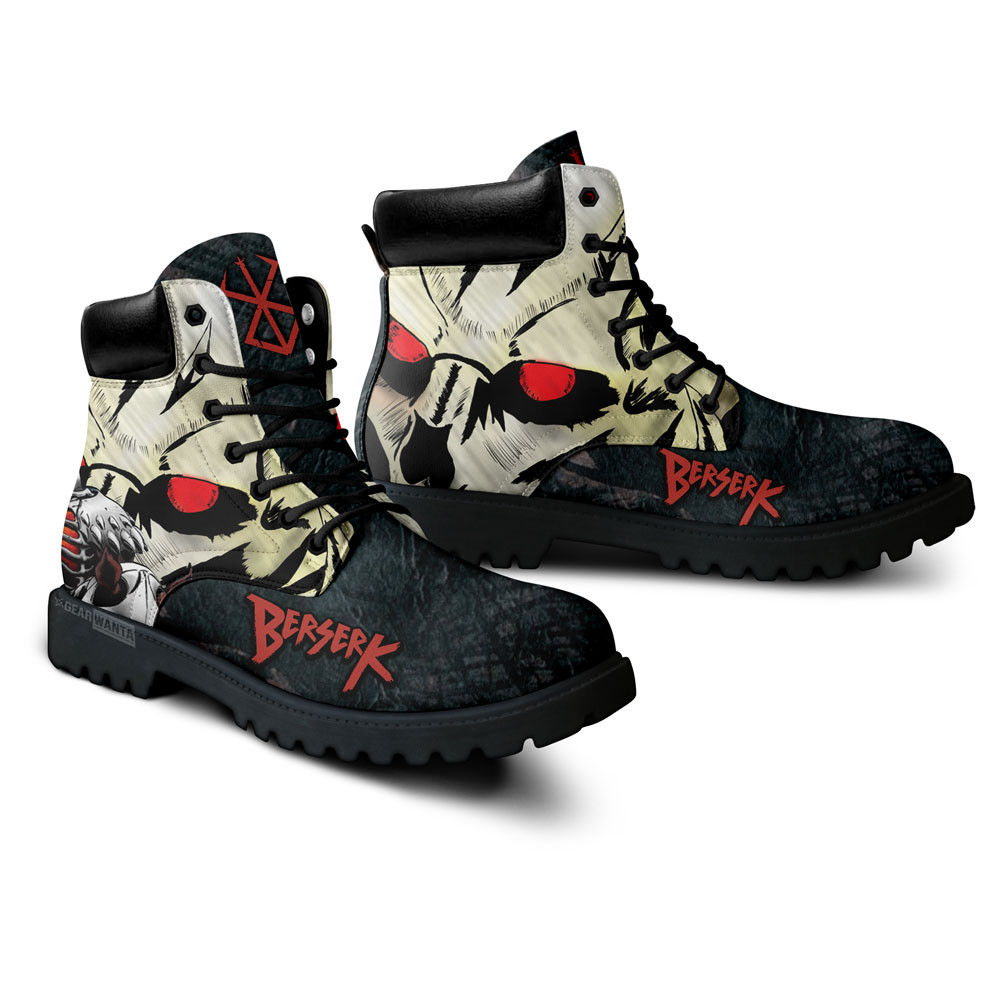 Berserk The Skull Knight Boots Custom Anime Shoes