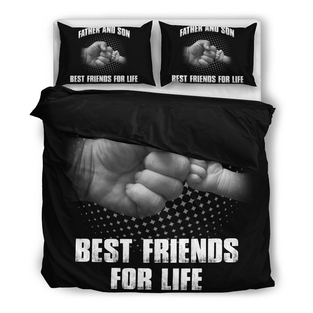 Best Friends For Life 3D Customized Duvet Cover Bedding Set