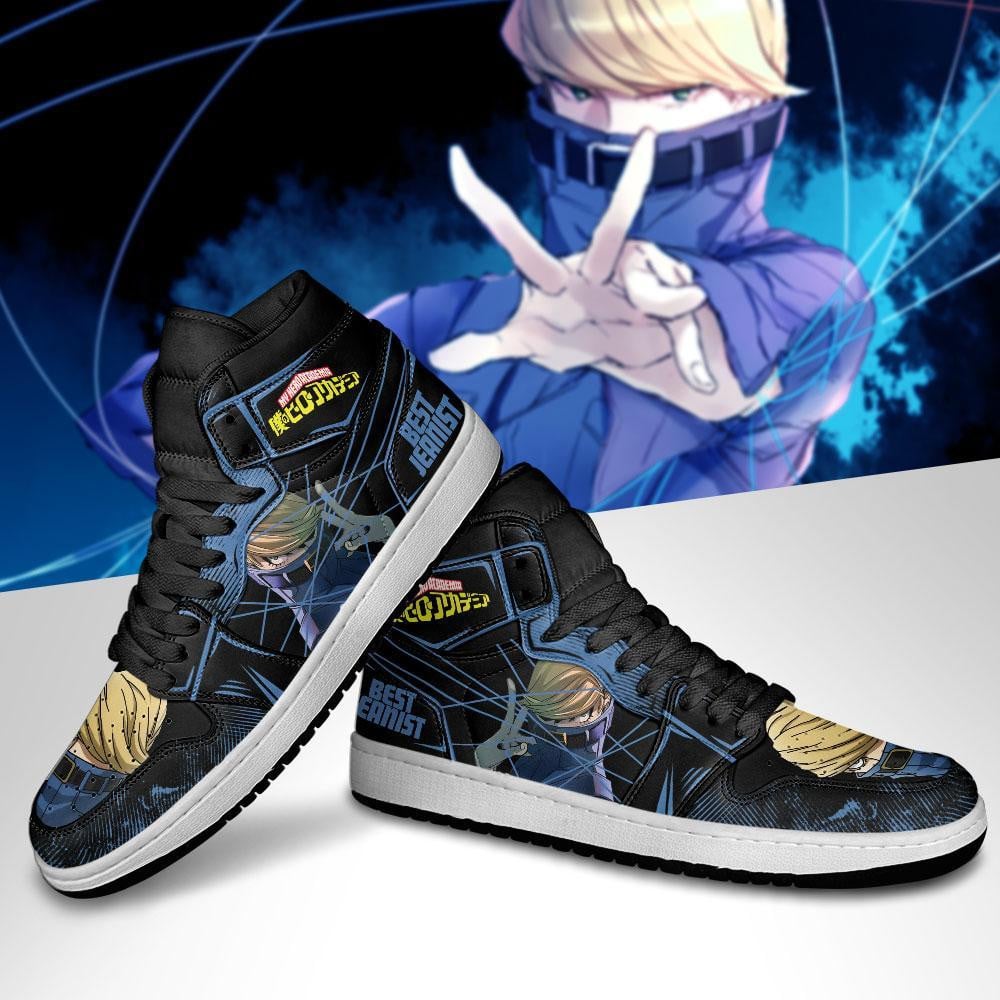 Best Jeanist JD1s Sneakers My Hero Academia Anime Shoes, Air Jordan Hightop