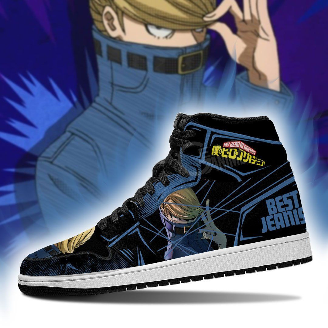 Best Jeanist My Hero Academia anime High Top Air Jordan Sneaker, Air Jordan Hightop