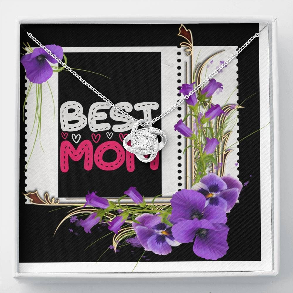 Best Mom Love Knot Necklace For Mom