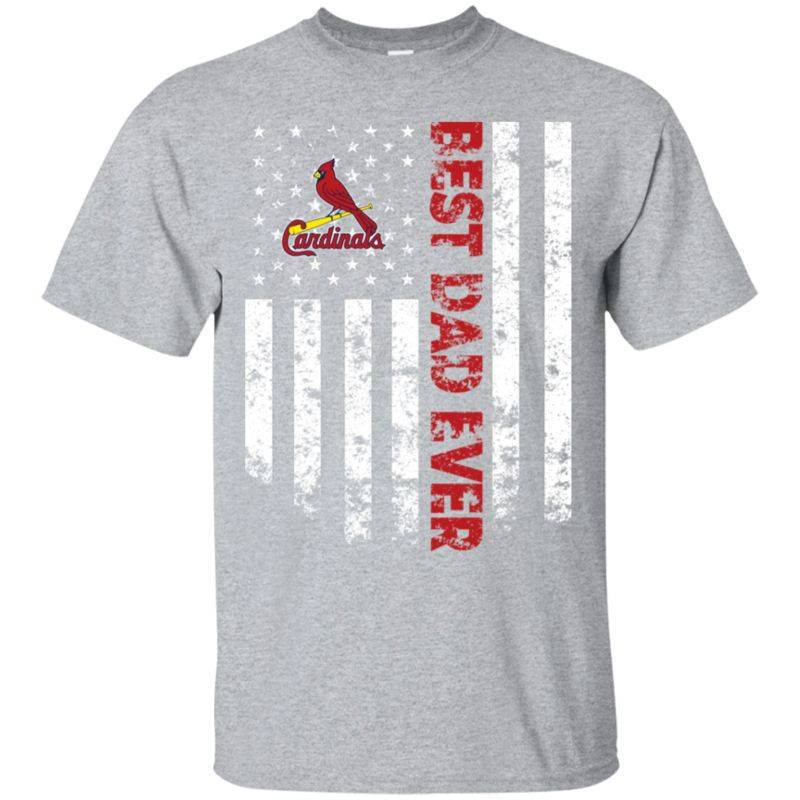 Best St. Louis Cardinals Dad Ever Shirt Cotton T-shirt