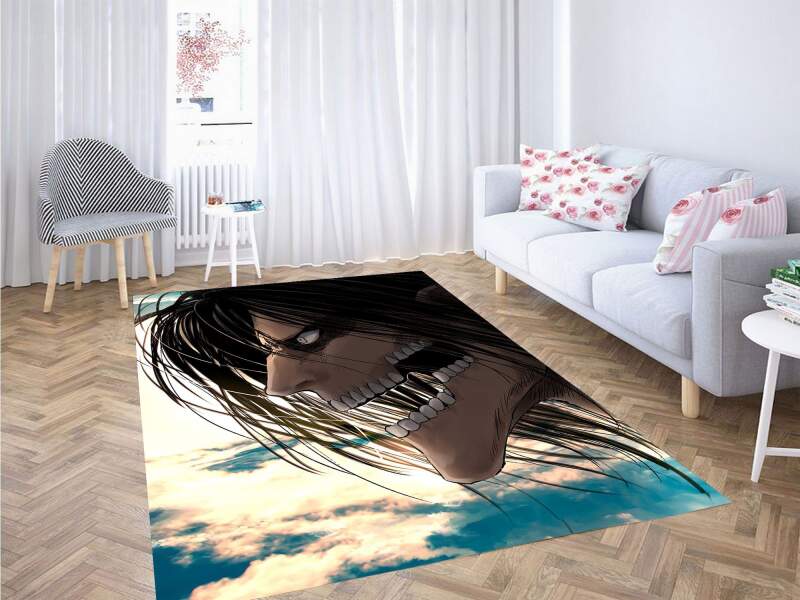 Beyond The Wall Titan Eren Jaeger Carpet Rectangle Rug