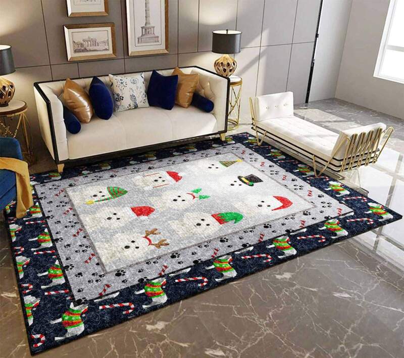 Bichon Frise Limited Edition Rectangle Rug