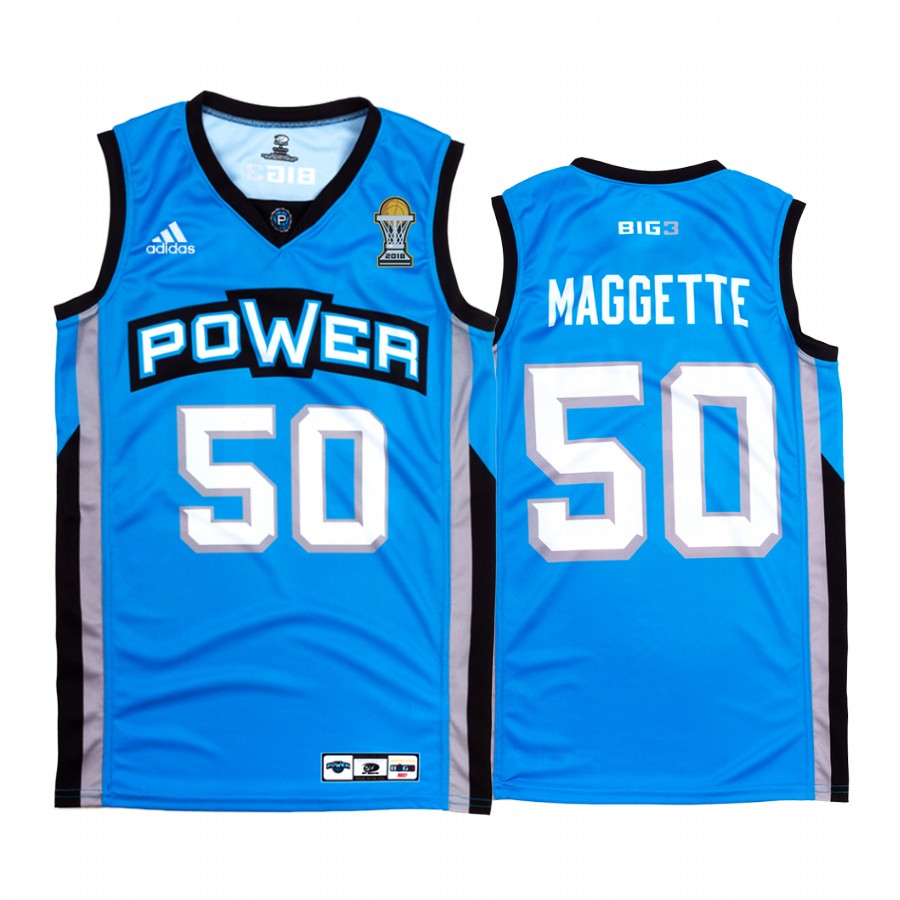 BIG 3 Maggette #50 Power Blue Jersey