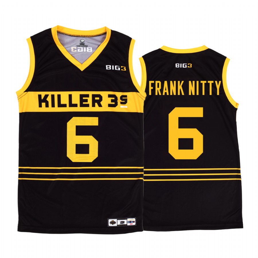 BIG 3 Nitty #6 Killer 3's Black Jersey
