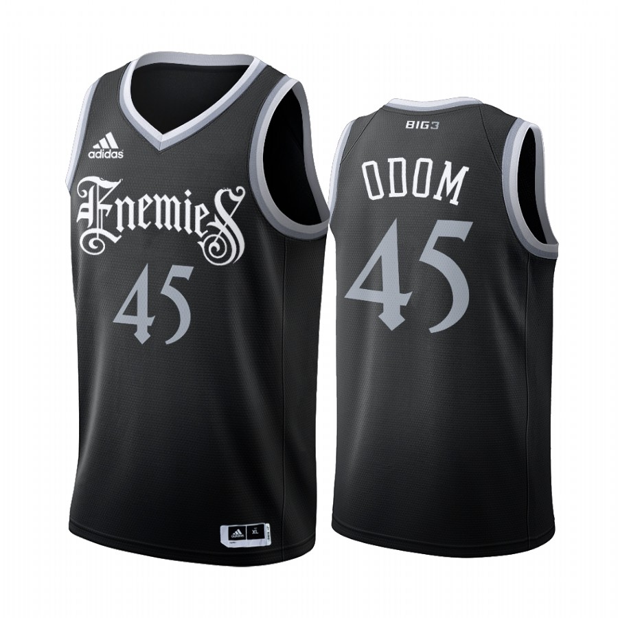 BIG 3 Odom #45 Enemies Black Jersey