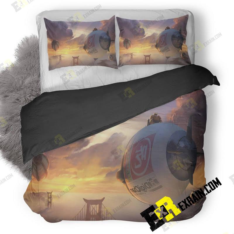 Big Hero Art 3D Customized Duvet Cover Bedding Set