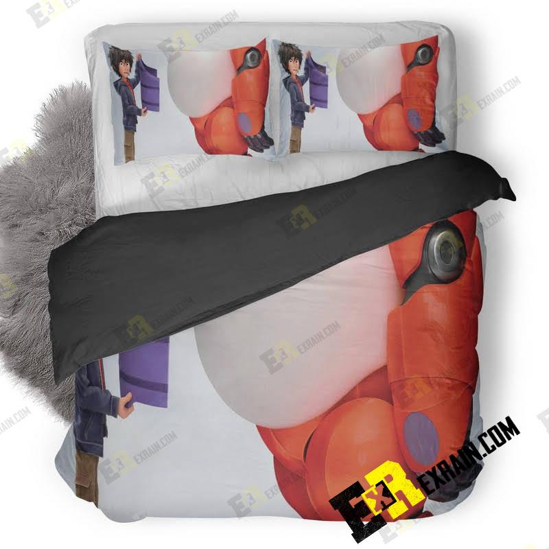Big Hero Movie 3D Customized Duvet Cover Bedding Set