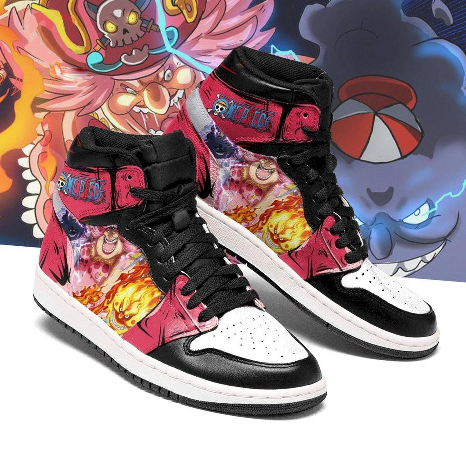 Big Mom One Piece High Top Air Jordan Sneaker, Air Jordan Hightop