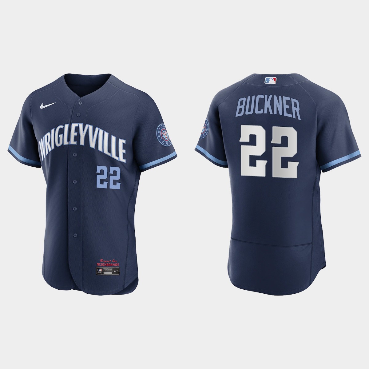 Bill Buckner #22 Chicago Cubs 2021 City Connect Jersey - Navy