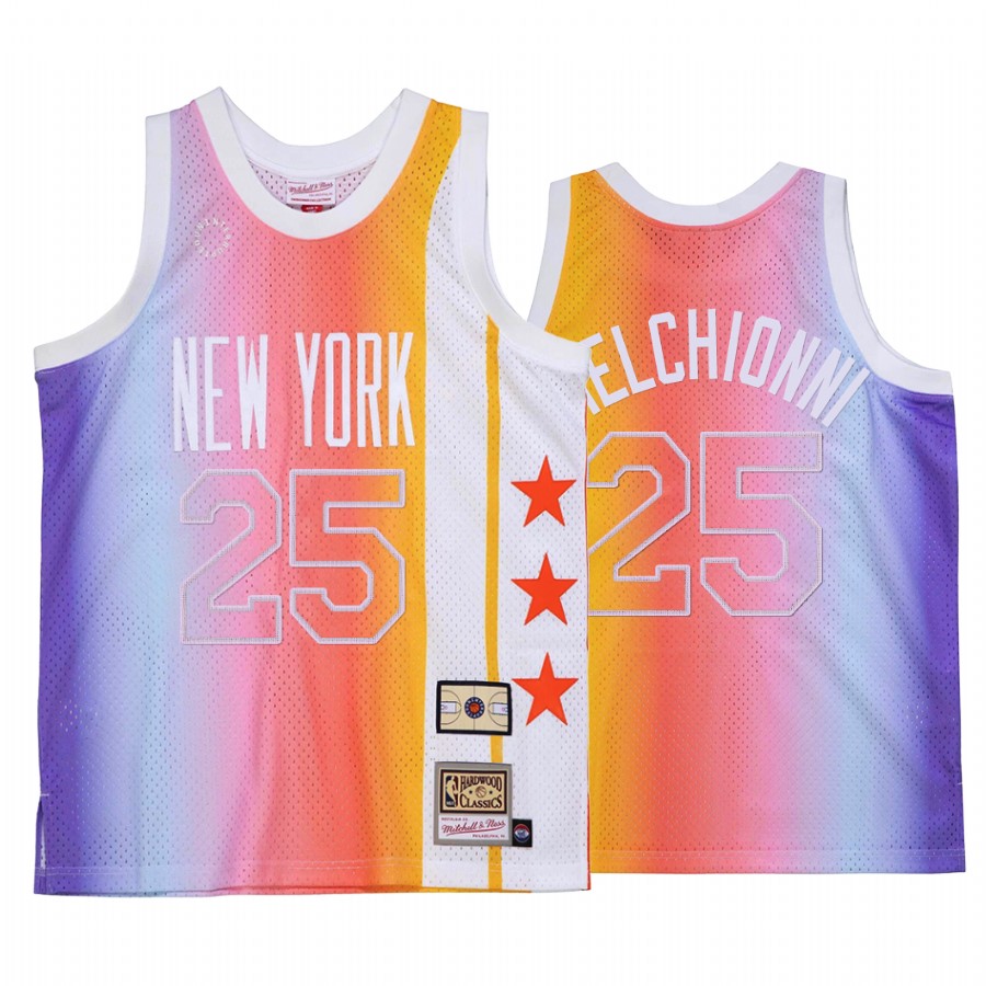 Bill Melchionni 25 New York Nets Mitchell Ness x Uninterrupted White Jersey Throwback