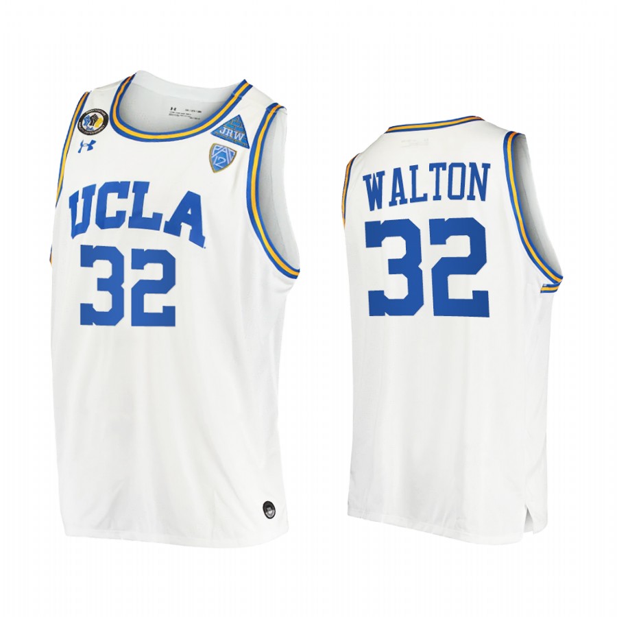 Bill Walton UCLA Bruins White Jersey College Stand Together