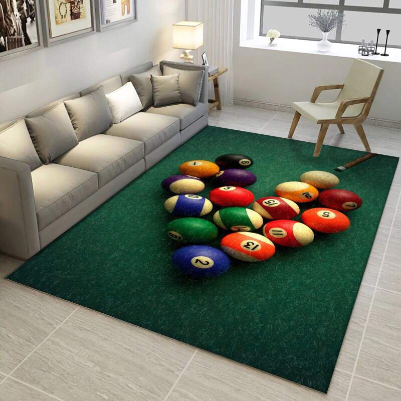 Billiards Nn Limited Edition Rectangle Rug