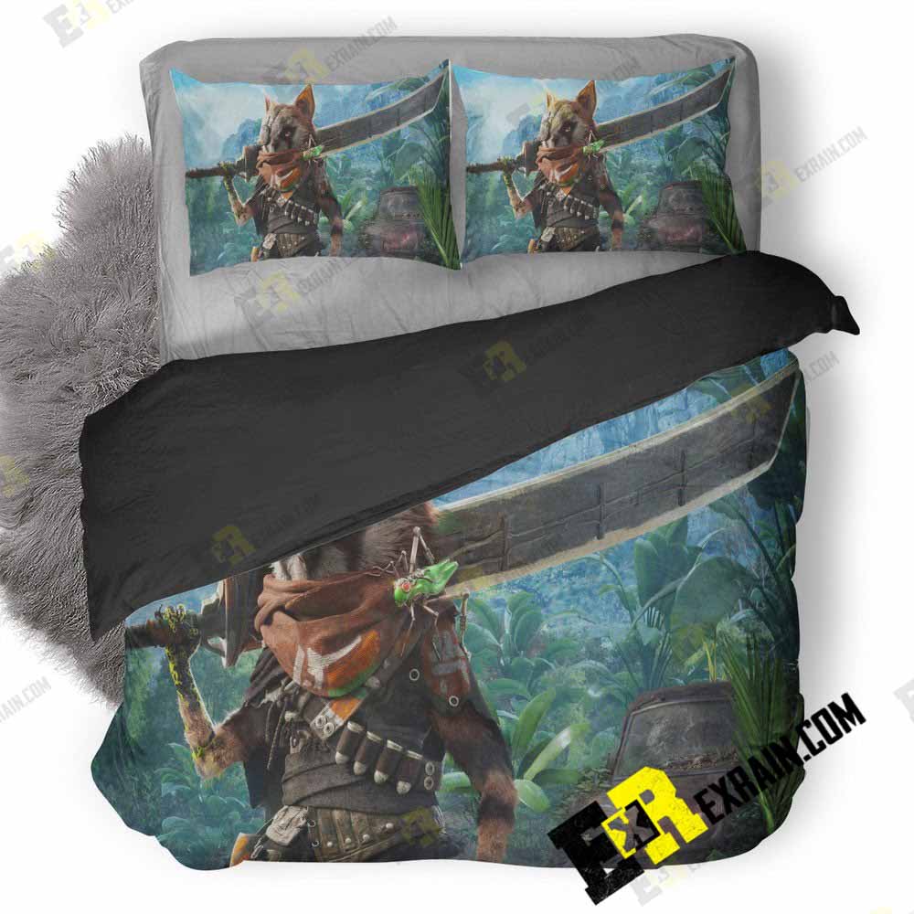 Biomutant 2I 3D Customized Duvet Cover Bedding Set