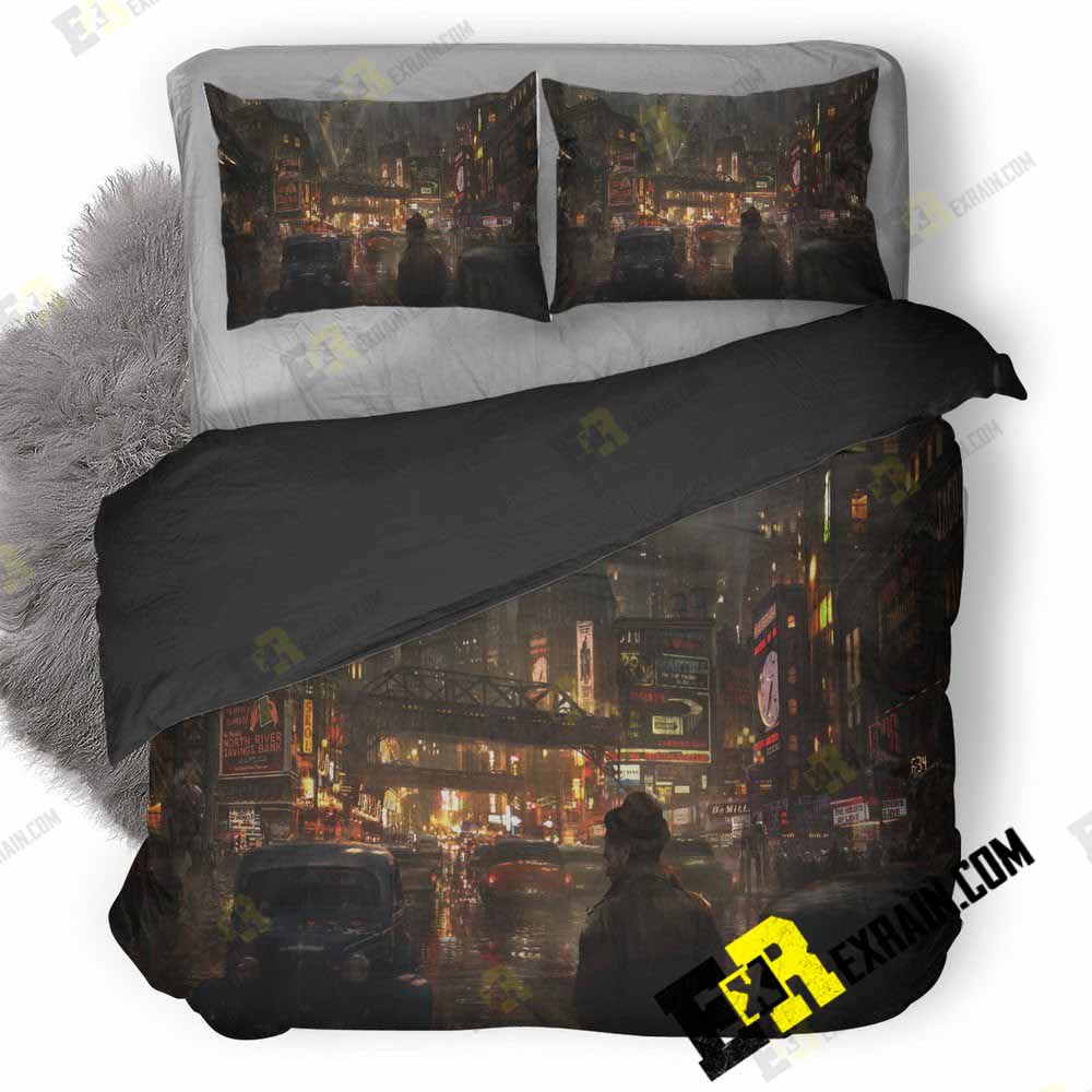 Bioshock Concept Art Bk 3D Customized Duvet Cover Bedding Set