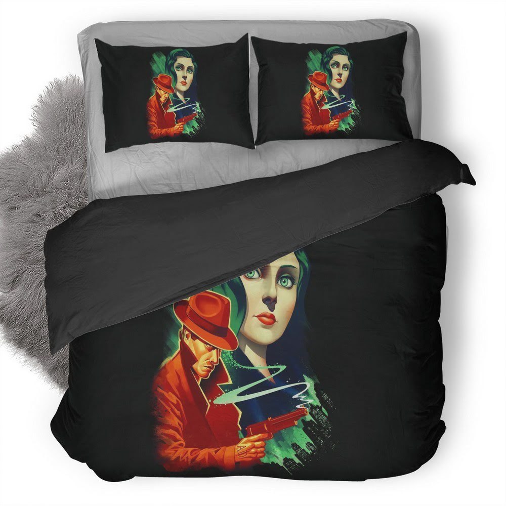 Bioshock Infinite 3D Customized Duvet Cover Bedding Set