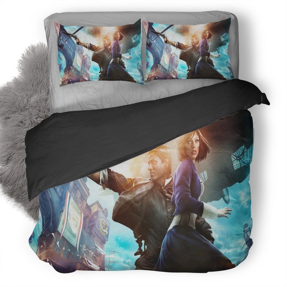 Bioshock Infinite 3D Customized Duvet Cover Bedding Set