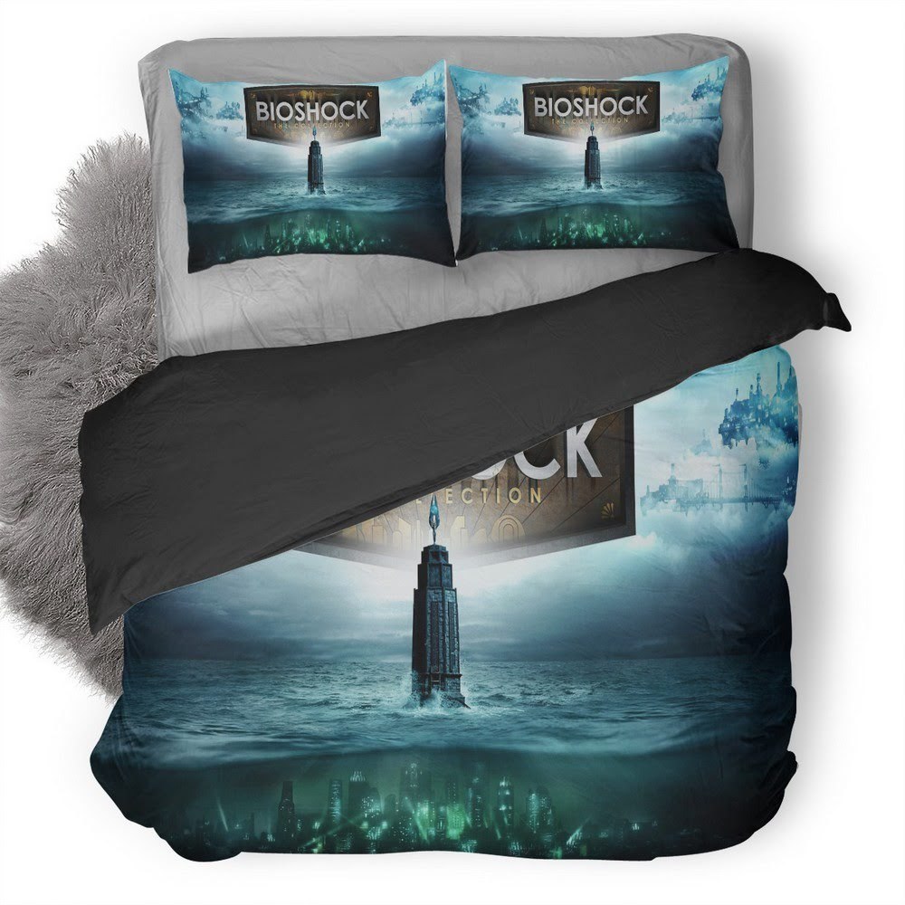 Bioshock Infinite 3D Customized Duvet Cover Bedding Set