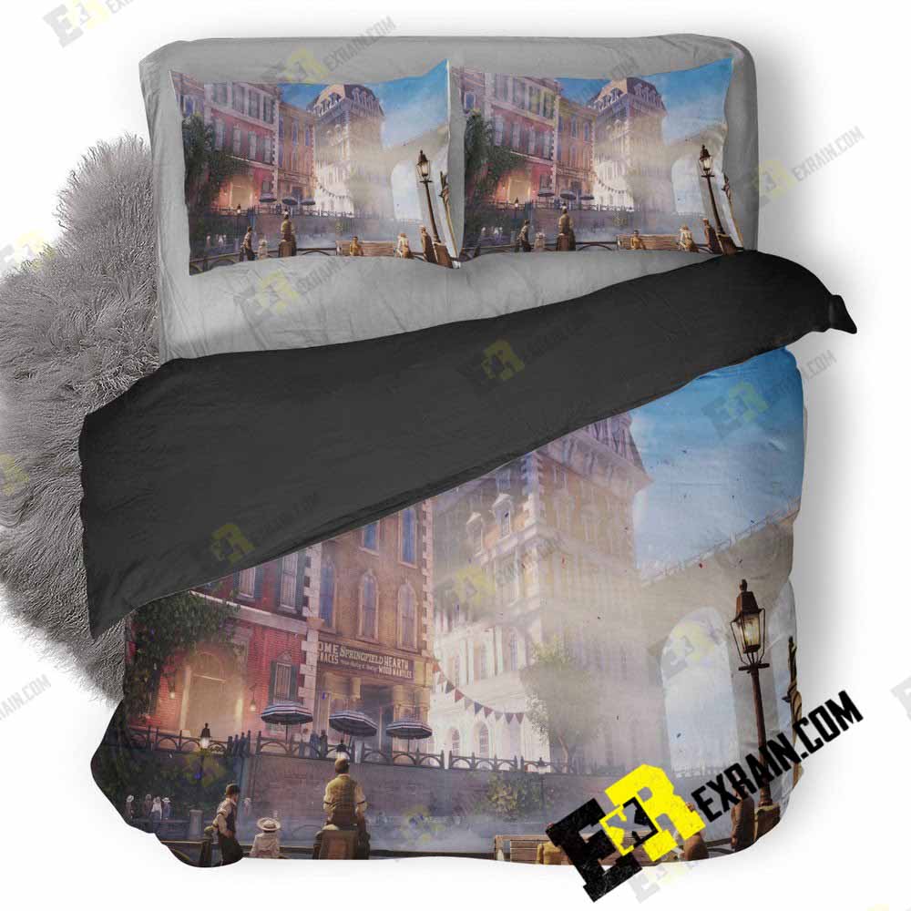 Bioshock Infinite Sr 3D Customized Duvet Cover Bedding Set
