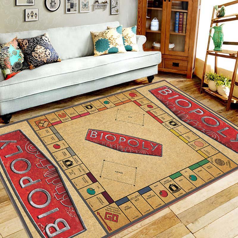 Bioshock Monopoly Area Rectangle Rug