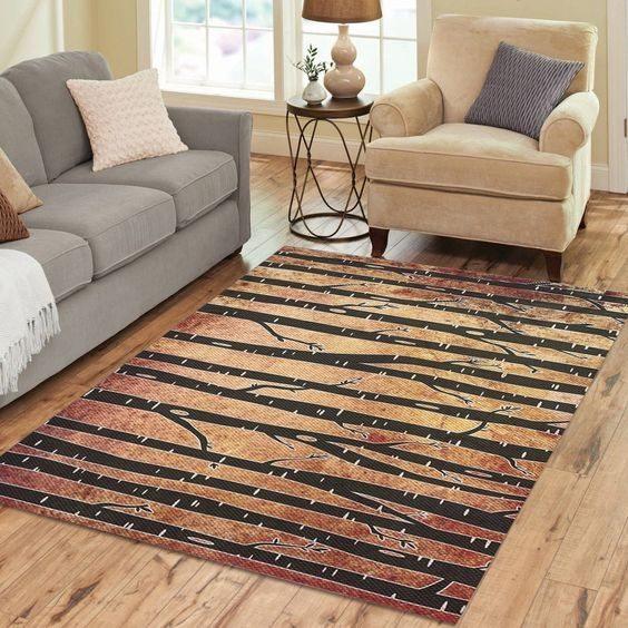 Birch Trees Limited Edition Rectangle Rug