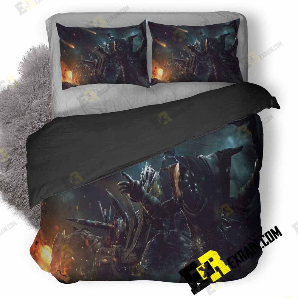 Black Beacon 3D Customized Duvet Cover Bedding Set