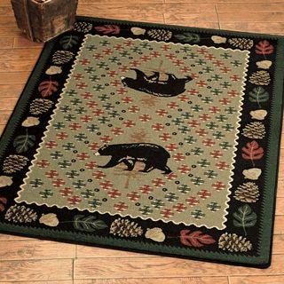 Black Bear Limited Edition Rectangle Rug