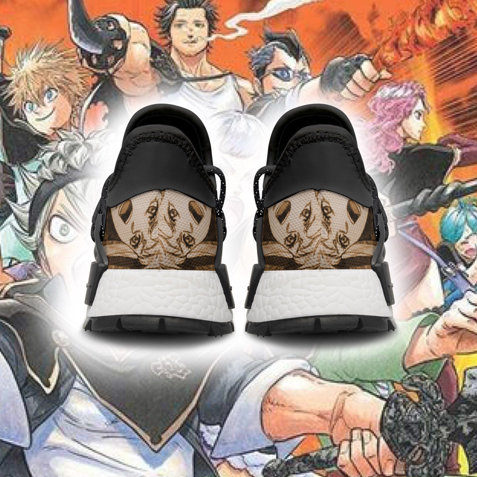 Black Bull Shoes Magic Knight Black Clover Anime Sneakers, NMD Shoes