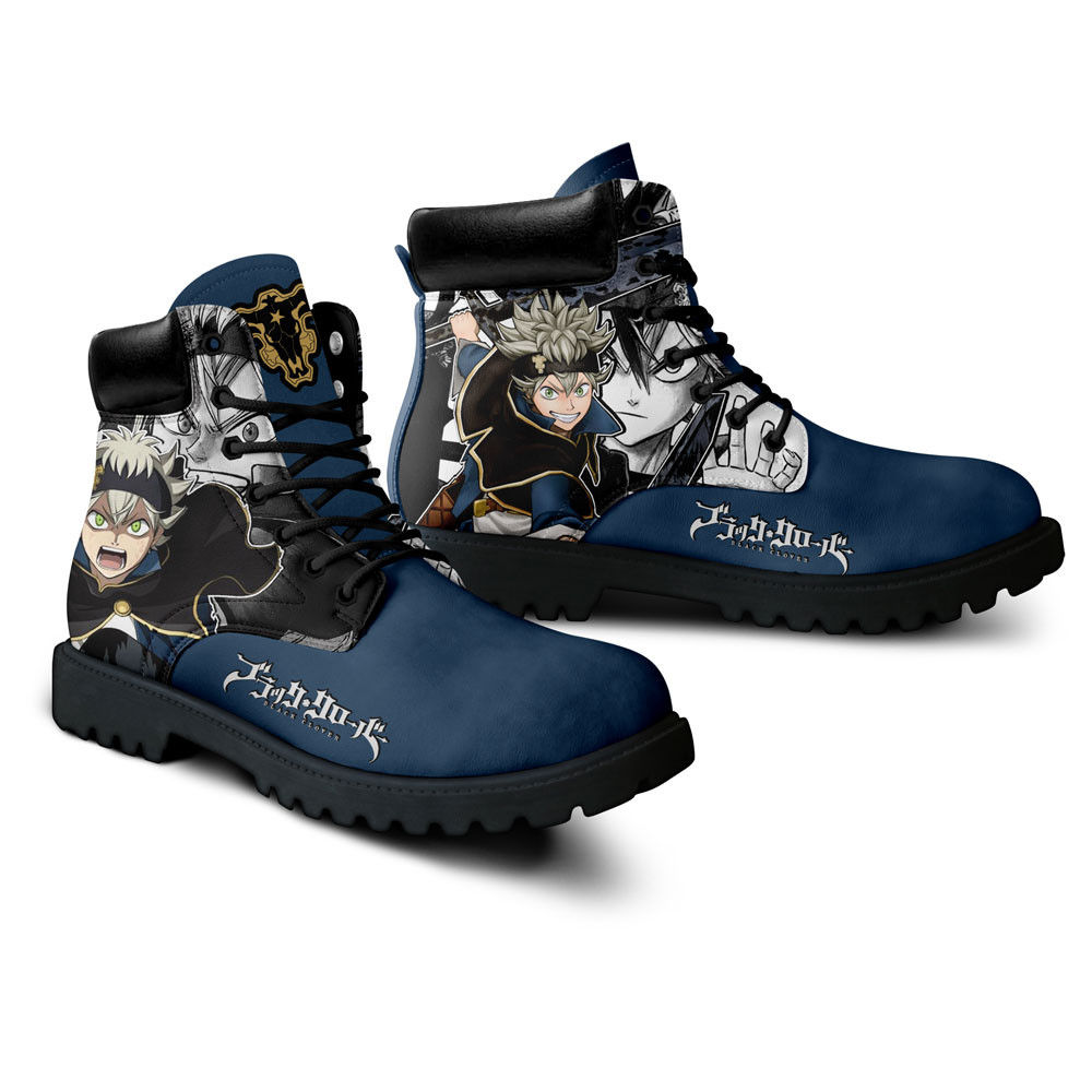 Black Clover Asta Boots Custom Anime Shoes