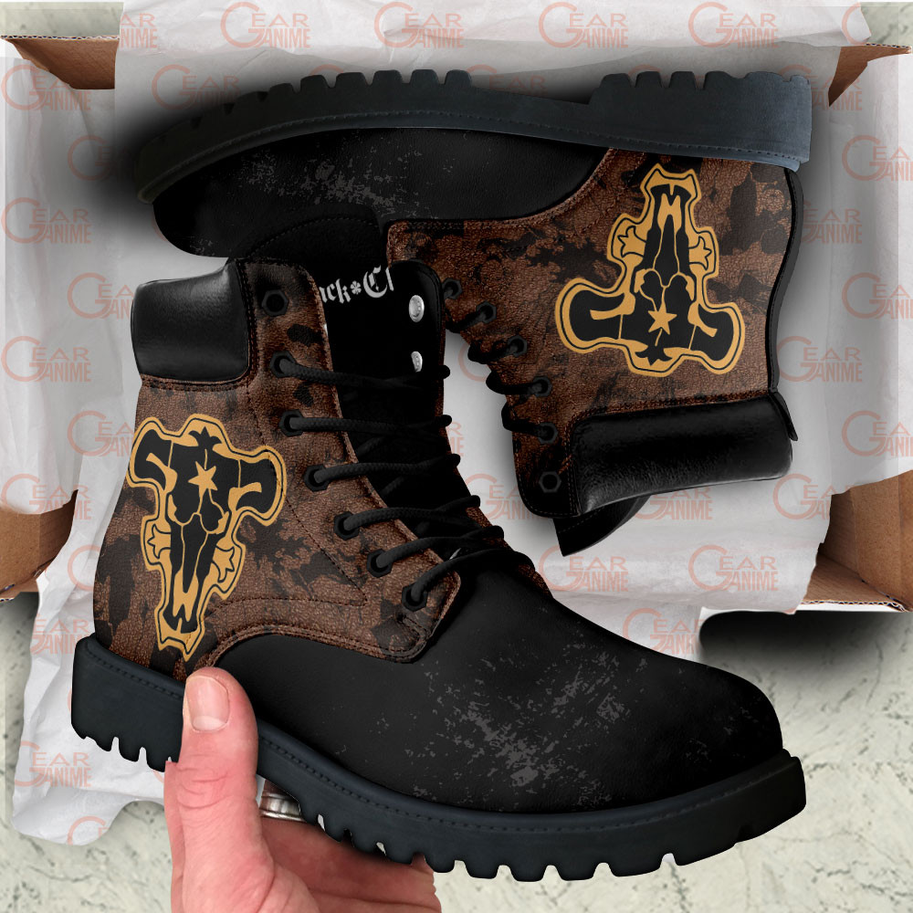 Black Clover Black Bull Boots Custom Shoes For Anime Fans